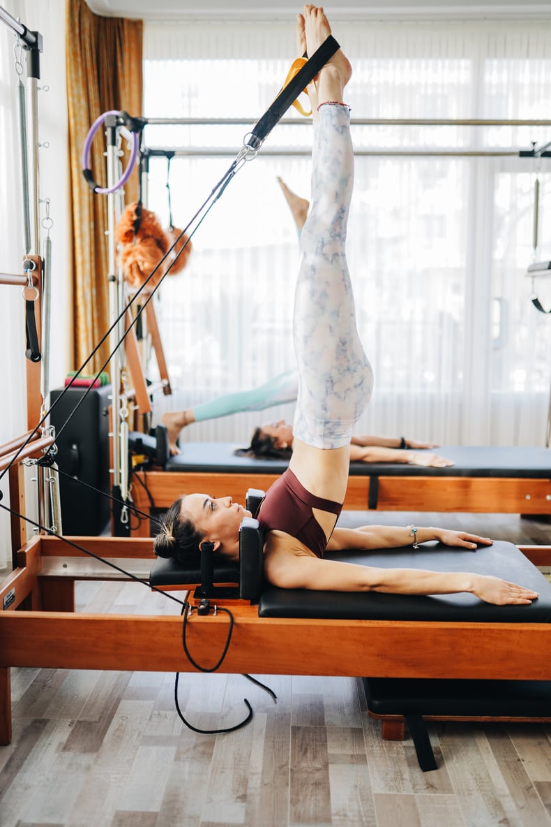 Women Exercising in Gym